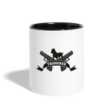 Character #108 Contrast Coffee Mug - white/black