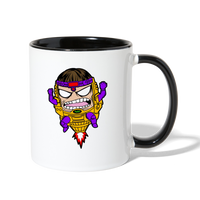 Character #108 Contrast Coffee Mug - white/black