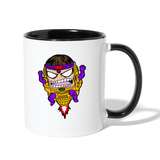 Character #108 Contrast Coffee Mug - white/black