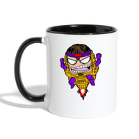 Character #108 Contrast Coffee Mug - white/black