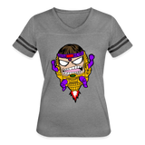 Character #108  Women’s Vintage Sport T-Shirt - heather gray/charcoal