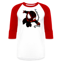 Character #110  Baseball T-Shirt - white/red