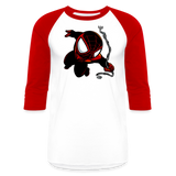 Character #110  Baseball T-Shirt - white/red