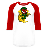 Character #111  Baseball T-Shirt - white/red