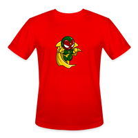 Character #111 Men’s Moisture Wicking Performance T-Shirt - red