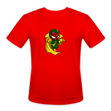 Character #111 Men’s Moisture Wicking Performance T-Shirt - red
