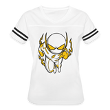 Character #112 Women’s Vintage Sport T-Shirt - white/black