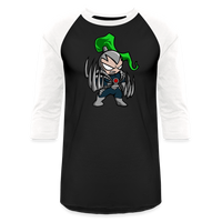 Character #114 Baseball T-Shirt - black/white