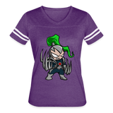 Character #114 Women’s Vintage Sport T-Shirt - vintage purple/white