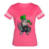 Character #114 Women’s Vintage Sport T-Shirt - vintage pink/white