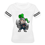 Character #114 Women’s Vintage Sport T-Shirt - white/black