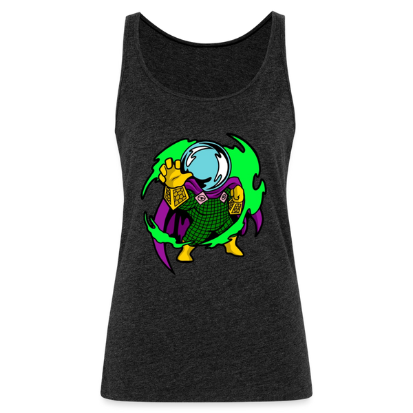 Character #115  Women’s Premium Tank Top - charcoal grey