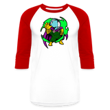 Character #115 Baseball T-Shirt - white/red