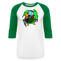 Character #115 Baseball T-Shirt - white/kelly green