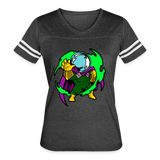 Character #115 Women’s Vintage Sport T-Shirt - vintage smoke/white