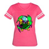 Character #115 Women’s Vintage Sport T-Shirt - vintage pink/white