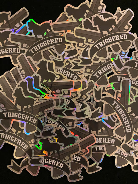 Triggered Holographic Stickers