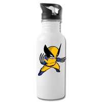 Character #1 Water Bottle - white