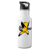 Character #1 Water Bottle - white
