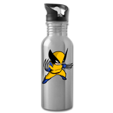 Character #1 Water Bottle - silver