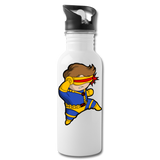 Character #2 Water Bottle - white