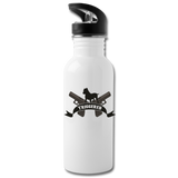 Character #2 Water Bottle - white
