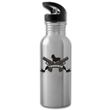 Character #2 Water Bottle - silver