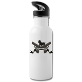 Character #3 Water Bottle - white
