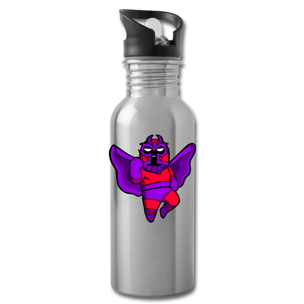 Character #3 Water Bottle - silver