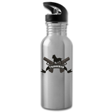 Character #3 Water Bottle - silver