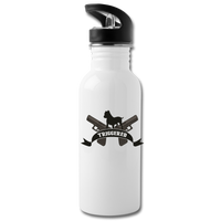 Character #4 Water Bottle - white