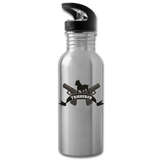 Character #4 Water Bottle - silver