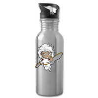 Character #5 Water Bottle - silver