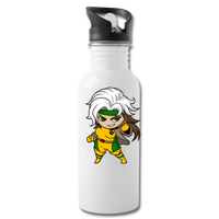 Character #6 Water Bottle - white