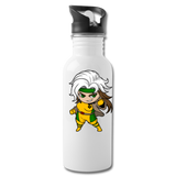 Character #6 Water Bottle - white