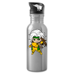 Character #6 Water Bottle - silver