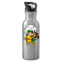 Character #6 Water Bottle - silver