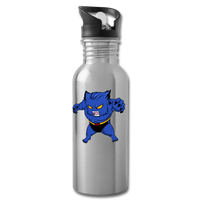 Character #7 Water Bottle - silver