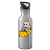Character #9 Water Bottle - silver