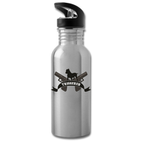 Character #9 Water Bottle - silver