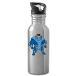 Character #10 Water Bottle - silver