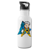 Character #12 Water Bottle - white