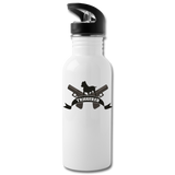 Character #12 Water Bottle - white