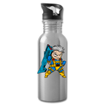 Character #12 Water Bottle - silver