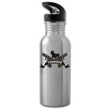 Character #12 Water Bottle - silver