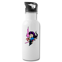Character #14 Water Bottle - white