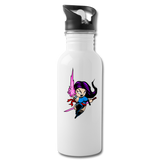 Character #14 Water Bottle - white