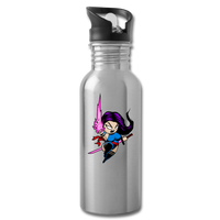 Character #14 Water Bottle - silver