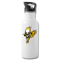 Character #15 Water Bottle - white