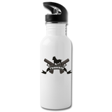 Character #15 Water Bottle - white